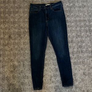 Levi's 721 high rise skinny Dark Blue Women's Jeans